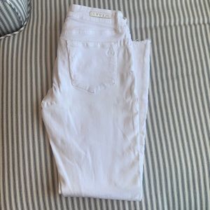 Articles of society white ripped jean